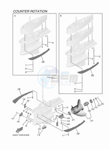 XF375NSA-2018 drawing PROPELLER-HOUSING-AND-TRANSMISSION-6