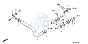 NSA700A9 Europe Direct - (ED / MME) drawing WATER PIPE