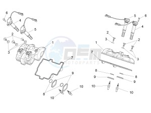 RSV4 1000 RR Racer Pack 2015 drawing Head cover