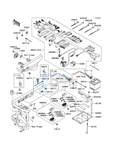 MULE_4010_DIESEL_4X4 KAF950FDF EU drawing Chassis Electrical Equipment