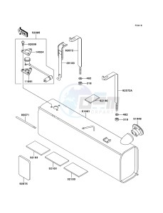 MULE 3000 KAF620G6F EU drawing Fuel Tank