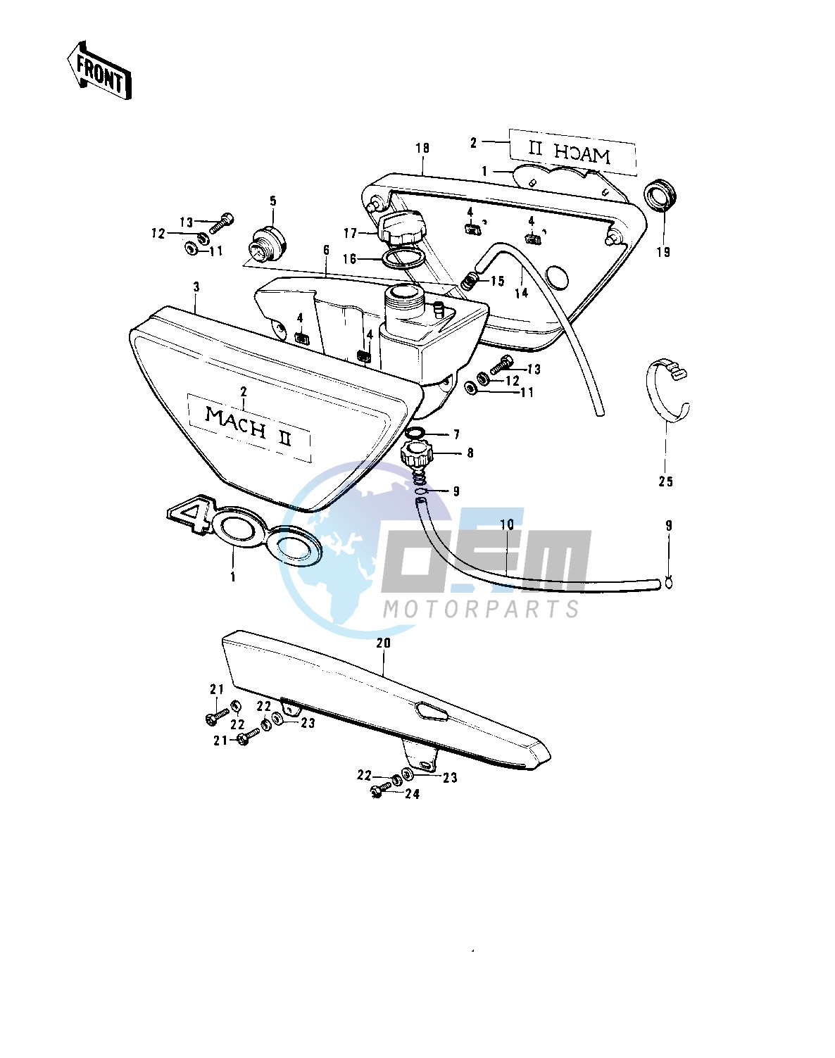 SIDE COVERS_OIL TANK_CHAIN COVER -- 74-75 S3_S3-A- -