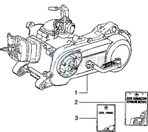 Zip 50 SP Euro 2 drawing Engine