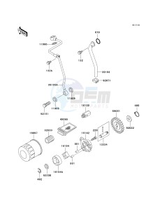 KVF 300 [PRAIRIE 300] (B1-B4) [PRAIRIE 300] drawing OIL PUMP_OIL FILTER