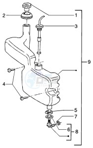 NRG 50 MC3 DT drawing Oil tank