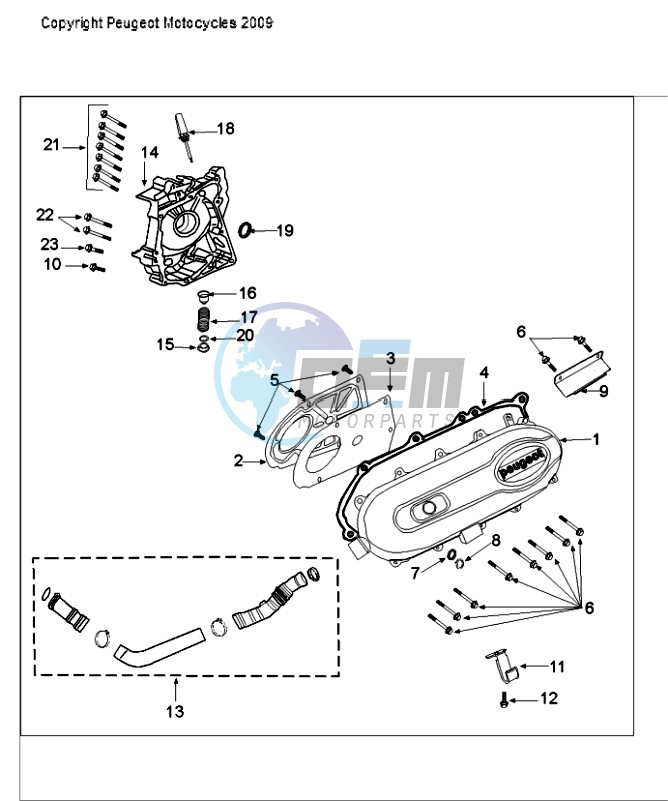 CRANKCASE COVER