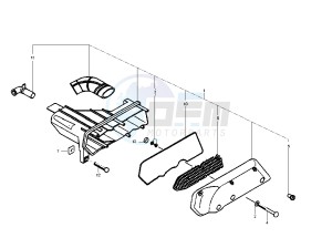 Runner POGGIALI 50 drawing Intake