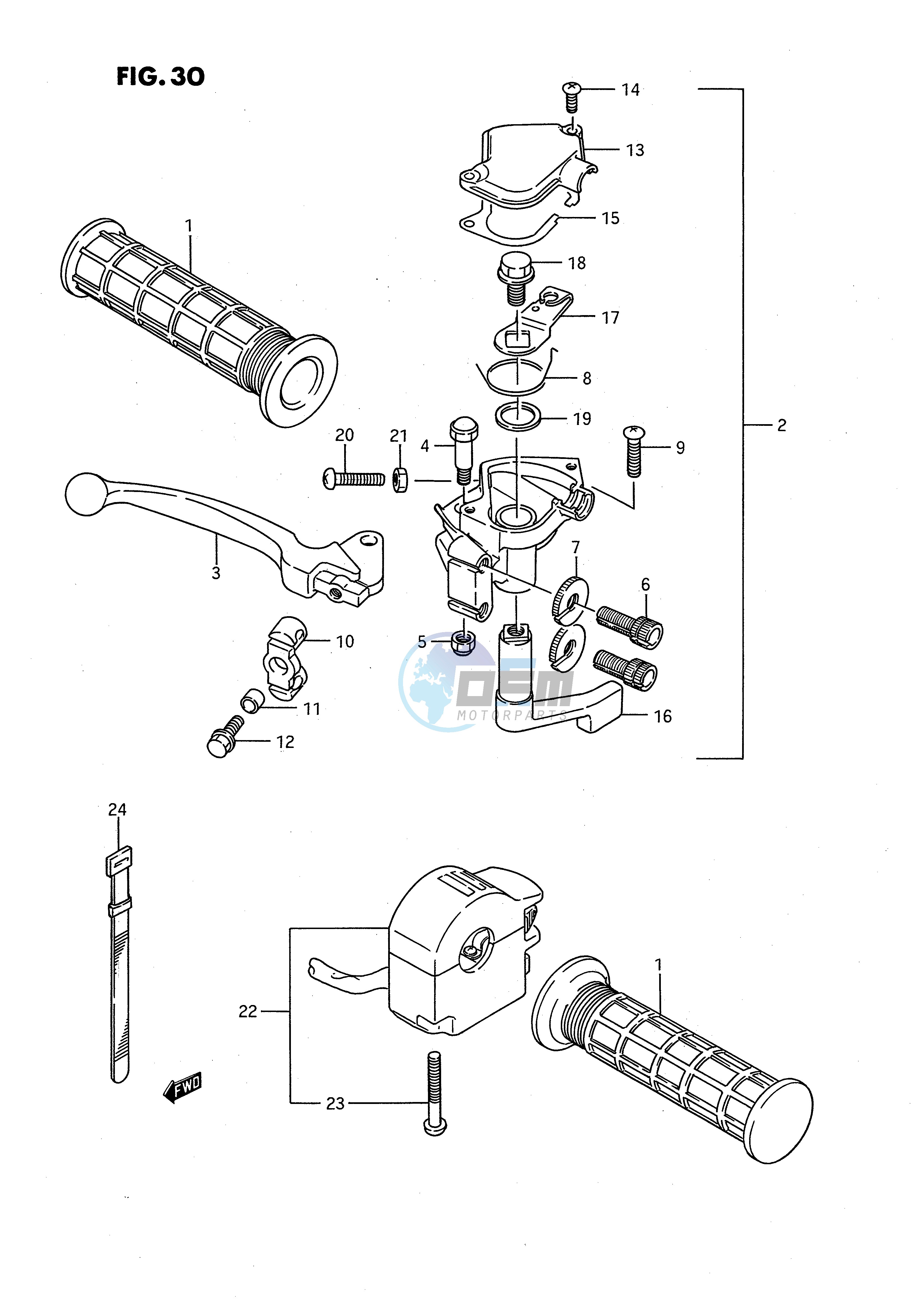 FRONT BRAKE LEVER