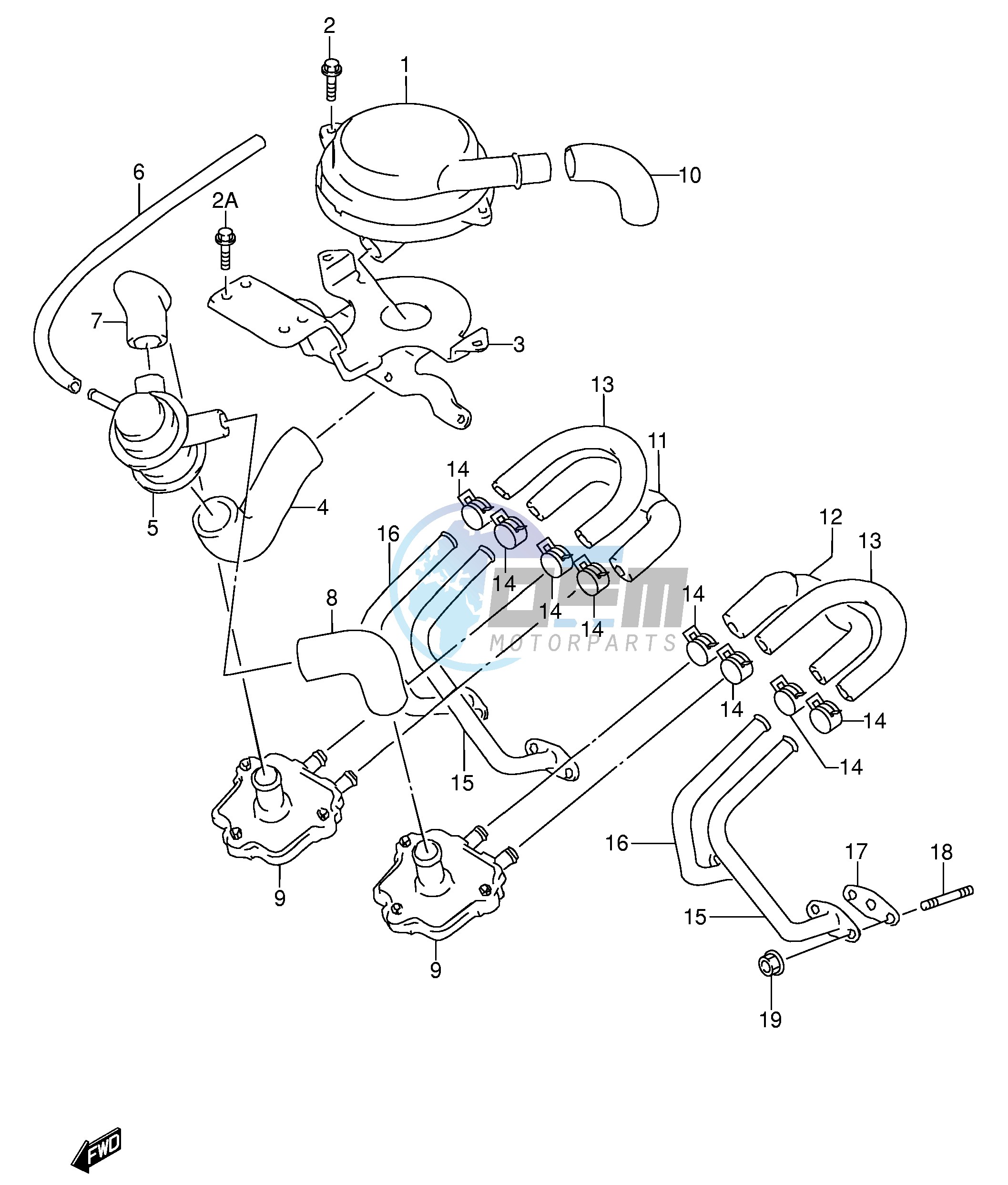 SECOND AIR (MODEL P R E18 E39)