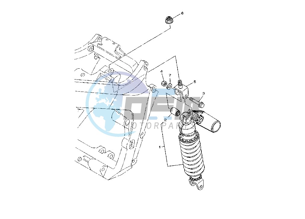 REAR SHOCK ABSORBER