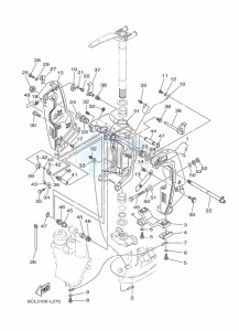 FL250DETU drawing FRONT-FAIRING-BRACKET