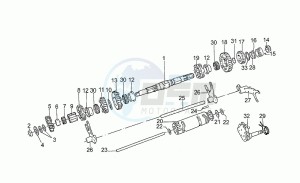 California III 1000 Carburatori Carenato Carburatori Carenato drawing Driven shaft