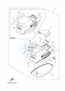 E25BMHS drawing TOP-COWLING