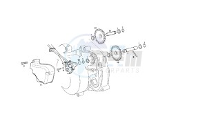 GPR R - GPR REPLICA - 50 CC EU2 drawing OIL PUMP