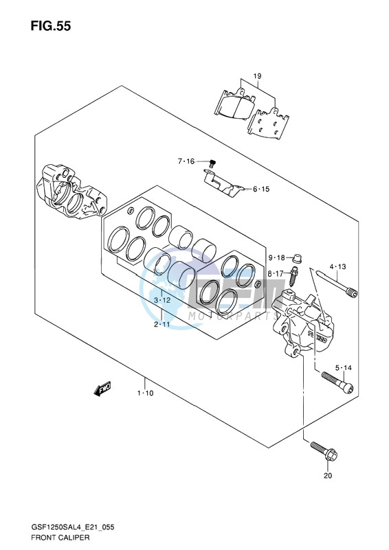 FRONT CALIPER