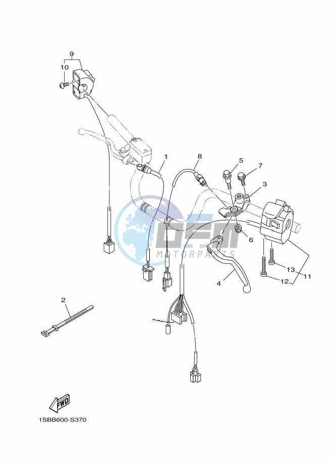 HANDLE SWITCH & LEVER