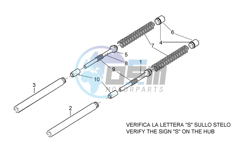 Front fork - Sleeves