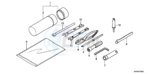 TRX420FPEC drawing TOOLS