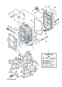 F15CMHS drawing CYLINDER--CRANKCASE-2