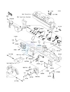 JT 1500 A [STX-15F] (A6F-A9F) A6F drawing FUEL INJECTION