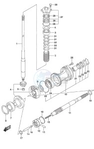 DF 60A drawing Transmission High Thrust