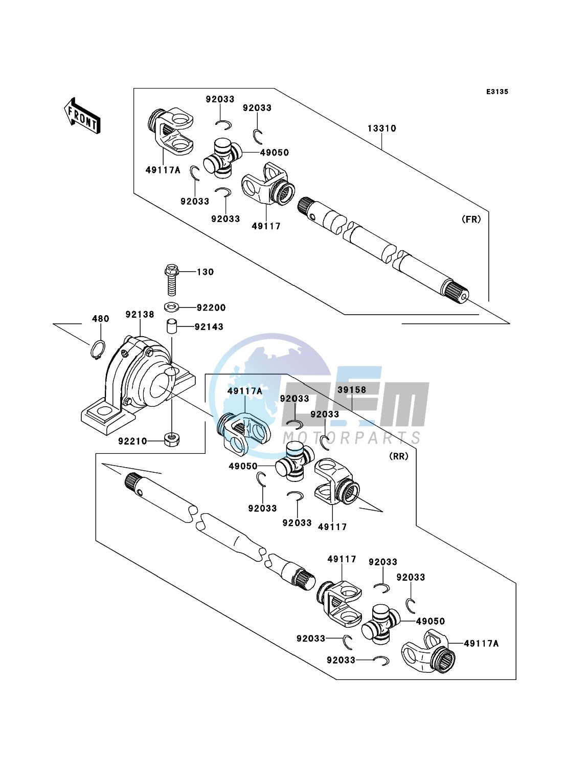 Drive Shaft-Propeller