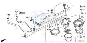 VT750C9 Korea - (KO / MK) drawing FUEL PUMP