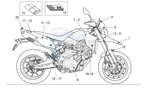 Dorsoduro 750 ABS USA-CND (NAFTA) (CND, USA) drawing Decal -Toolkit