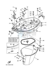 F50TLRD drawing BOTTOM-COWLING-1