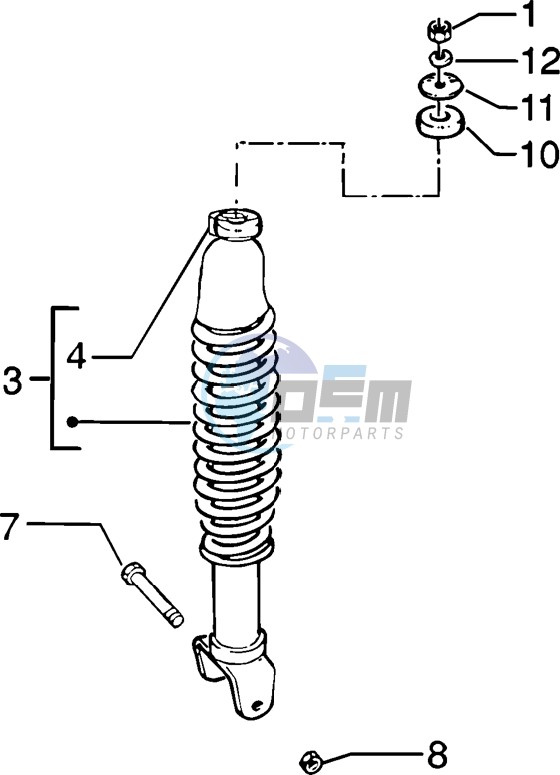 Rear Shock absorber