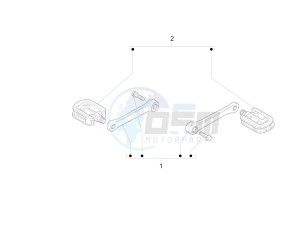 Wi-Bike Mas Mech Active-HSync Active plus-2016-2017 (EMEA) drawing Control pedals - Levers