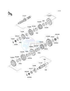 VN 1500 J [VULCAN 1500 DRIFTER] (J1-J2) [VULCAN 1500 DRIFTER] drawing TRANSMISSION