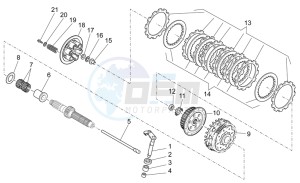 RXV 450-550 Street Legal drawing Clutch