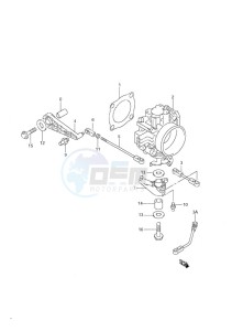 DF 70 drawing Throttle Body