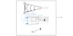 CBR1000RA9 BR / ABS MME drawing TANK BAG