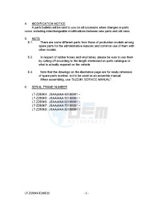 LT-Z250 (E28-E33) drawing * CATALOG PREFACE *