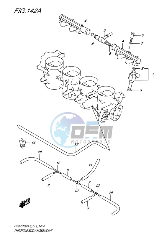 THROTTLEBODY HOSE JOINT