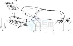 ET4 125 drawing Saddle