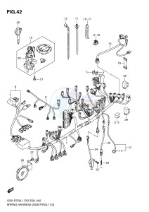 GSX-R750 (E3) drawing WIRING HARNESS (GSX-R750L1 E3)