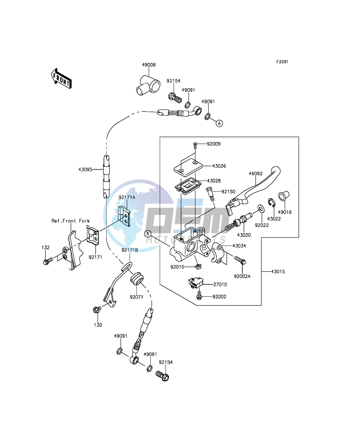 Front Master Cylinder