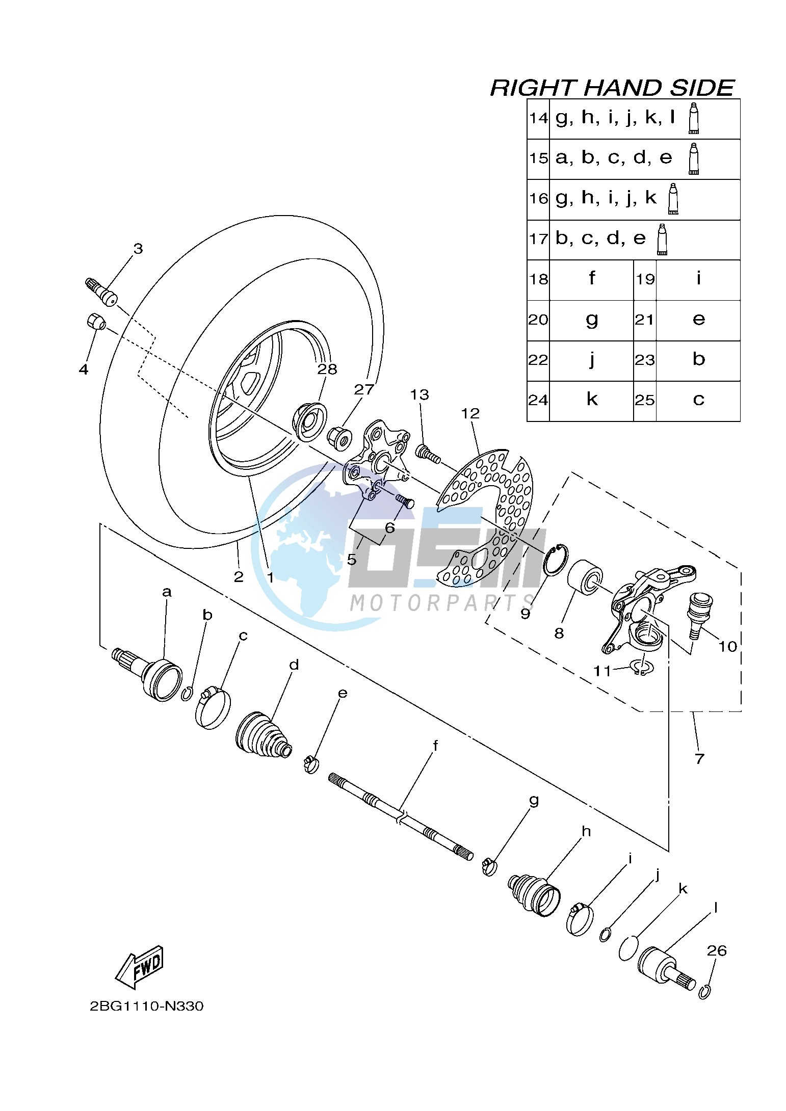 FRONT WHEEL 2