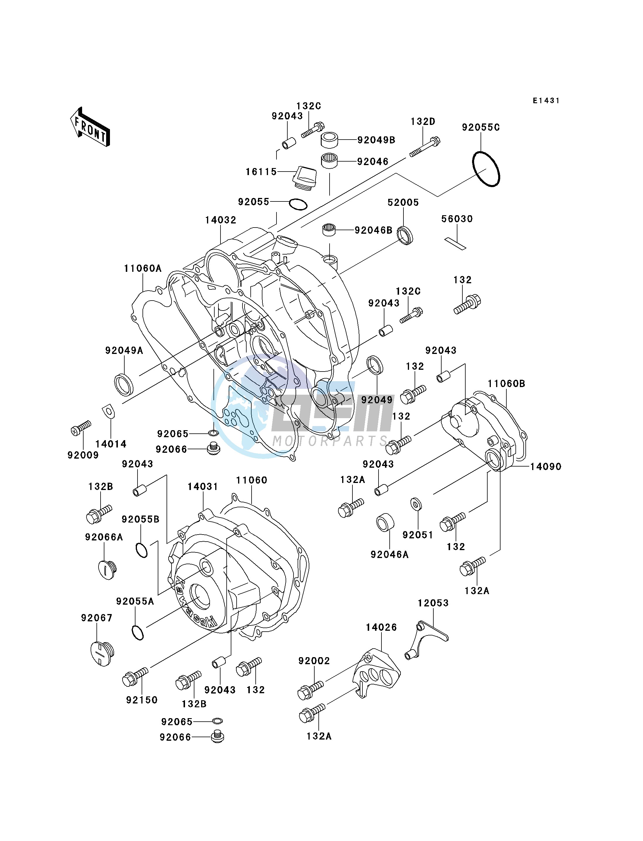 ENGINE COVER-- S- -