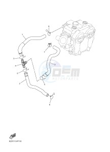 YZ250FX (B292 B293 B294 B294 B295) drawing AIR INDUCTION SYSTEM