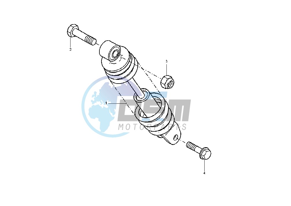 REAR SHOCK ABSORBER