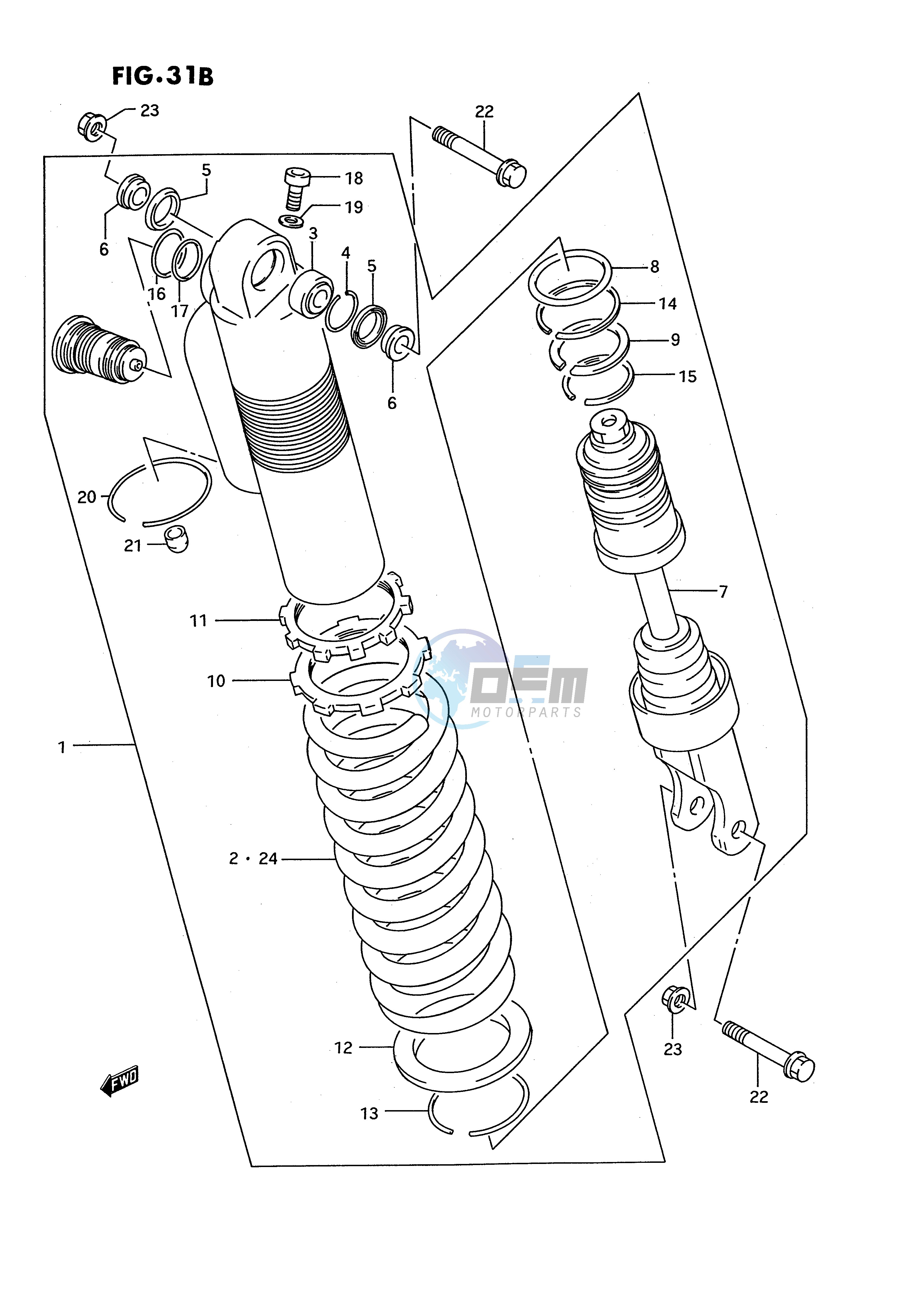 SHOCK ABSORBER (MODEL R)