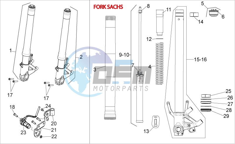 Front fork III