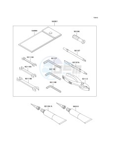 VN 2000 H [VULCAN 2000 CLASSIC] (8F-9F) 0H9F drawing OWNERS TOOLS