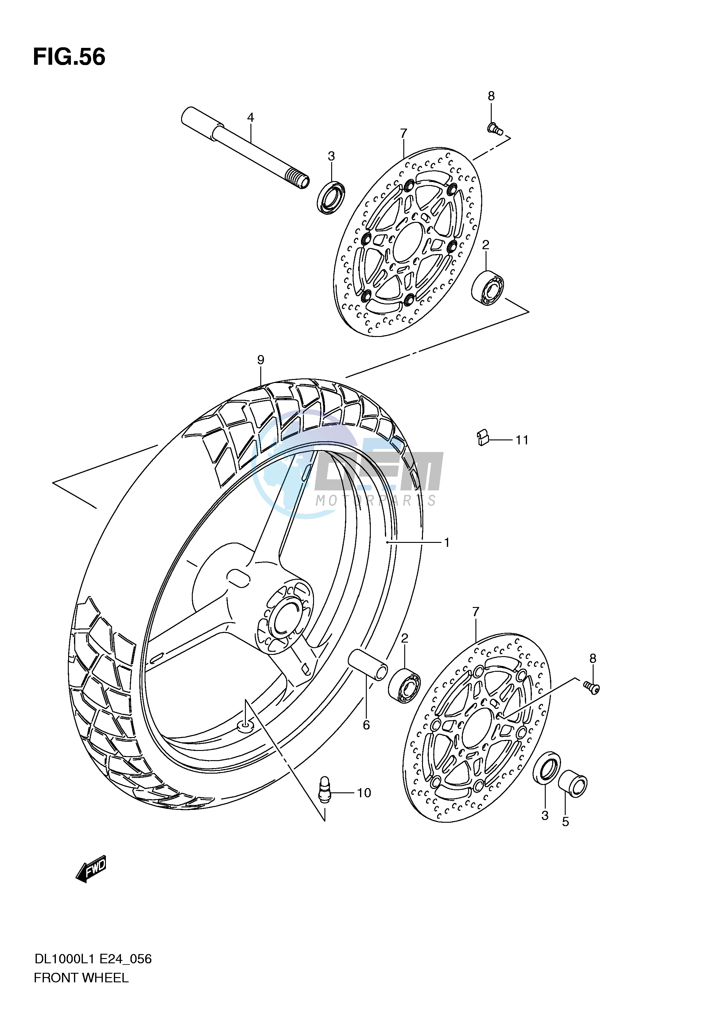 FRONT WHEEL