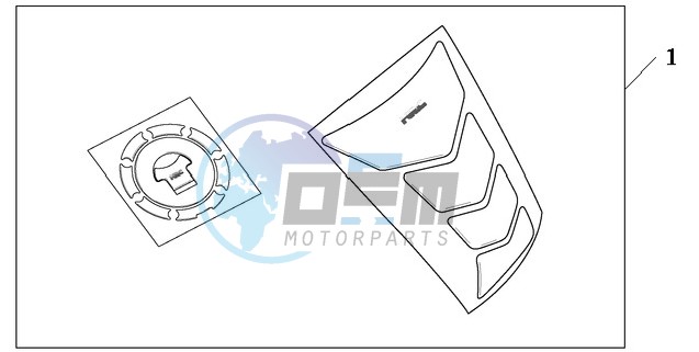 TANKPAD / FUEL LID COVER