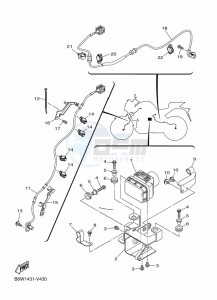 MT-03 MTN320-A (B6W4) drawing ELECTRICAL 3